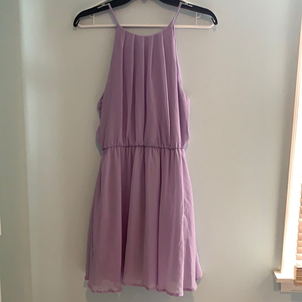 Lush Keyhole Back Dress